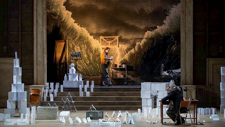 La bohème,Giacomo Puccini,Ole Anders Tandberg,Andrei Bondarenko,Shelley Jackson. Foto: T+T Fotografie / Toni Suter + Tanja Dorendorf